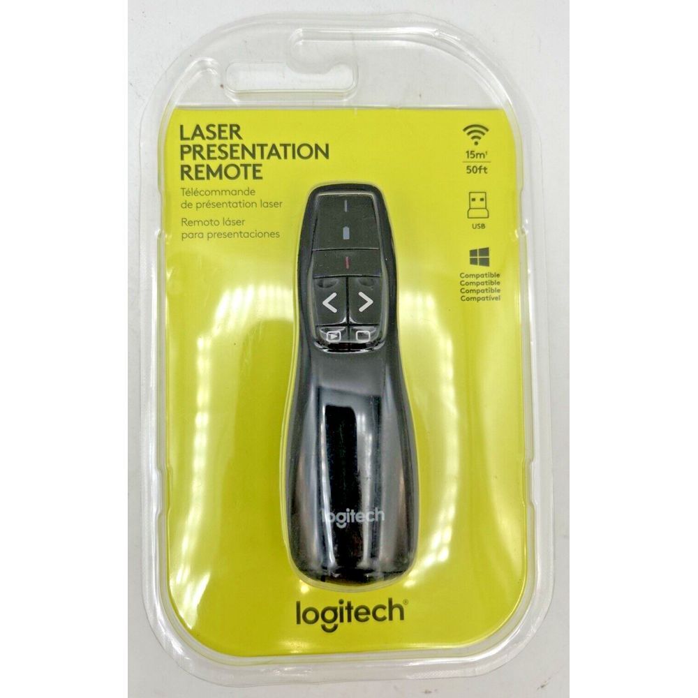 Logitech Laser Presentation Remote R-R0008 NIB‎